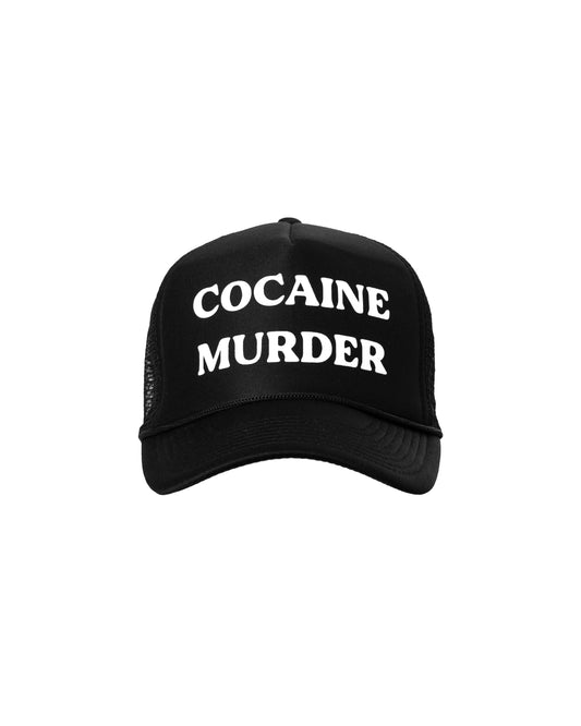 COCAINE MURDER Trucker Hat